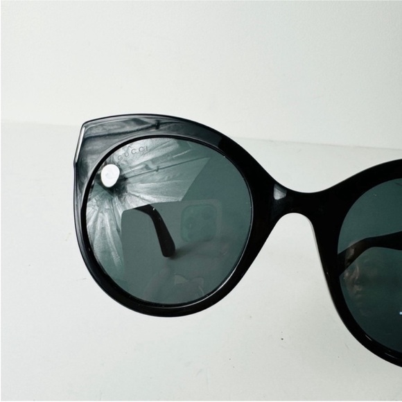 GUCCI Round frame soft cat-eye acetate sunglasses NEW main image 4